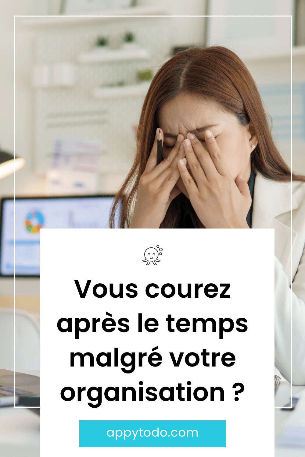 Vous vous organisez, vous faites des listes, vous tenez un agenda… et pourtant vous avez toujours l'impression de courir après le temps ? Votre organisation n'est peut-être simplement pas adaptée à vous. Dans cet article, découvrez 7 signes concrets d'une mauvaise organisation. Et pour chaque signe, une question à vous poser et des pistes pour ajuster votre système. Retrouvez l'article complet sur appytodo.com via @catherineappytodo