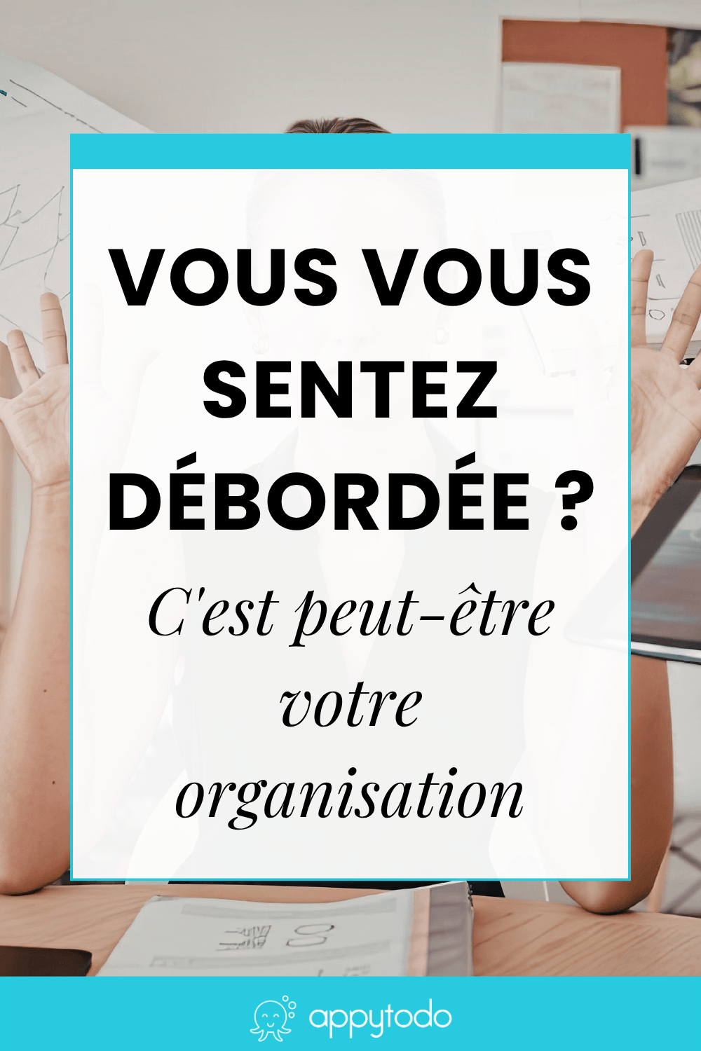 Vous vous organisez, vous faites des listes, vous tenez un agenda… et pourtant vous avez toujours l'impression de courir après le temps ? Votre organisation n'est peut-être simplement pas adaptée à vous. Dans cet article, découvrez 7 signes concrets d'une mauvaise organisation. Et pour chaque signe, une question à vous poser et des pistes pour ajuster votre système. Retrouvez l'article complet sur appytodo.com via @catherineappytodo