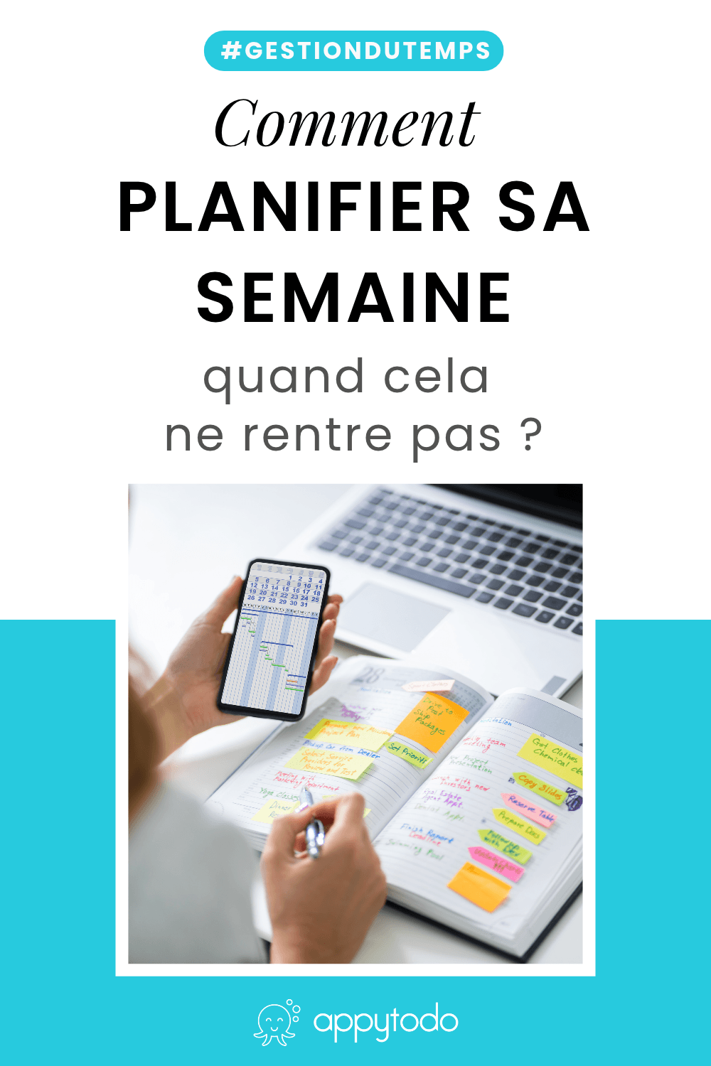 Votre to do liste ne rentre pas dans votre agenda, et vous savez déjà que la semaine sera trop chargée ? Dans cet article, je vous partage 3 étapes concrètes pour alléger votre liste, repérer le temps dont vous disposez vraiment et choisir vos priorités. Avec des exemples pro et perso pour mieux gérer votre temps et organiser votre semaine sans stress. Retrouvez l’article complet sur appytodo.com via @catherineappytodo